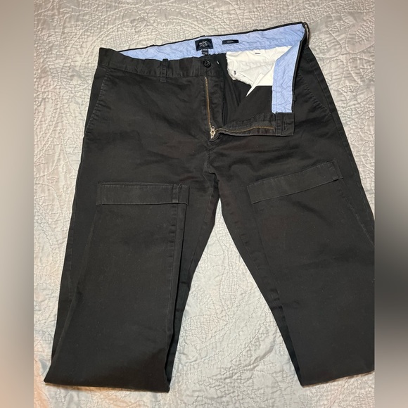 J. Crew factory black driggs fit chinos - Picture 2 of 5